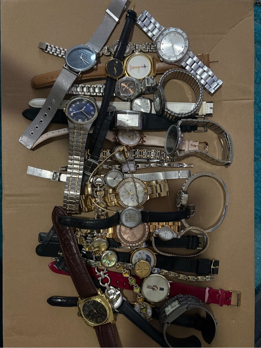 Assorted fashion watches